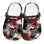 Minnesota Vikings Plaid Fusion Crocs Fashion forward