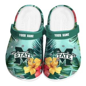 Mississippi State Bulldogs Tropical Vibes Crocs Fashion forward