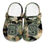 NC State Wolfpack Camouflage Craze Crocs Fashion forward