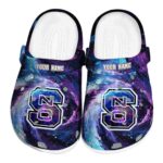 NC State Wolfpack Galaxy Swirl Crocs Fashion forward