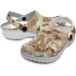Nebraska Cornhuskers Desert Camo Crocs Fashion forward