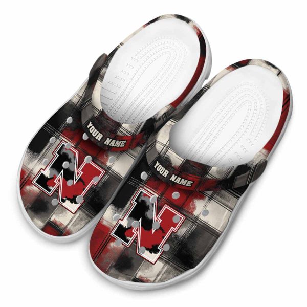 Nebraska Cornhuskers Plaid Fusion Crocs Top rated
