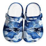 New England Patriots Ocean Waves Crocs Fashion forward