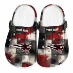 New England Patriots Plaid Fusion Crocs Fashion forward