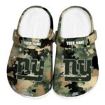 New York Giants Camouflage Craze Crocs Fashion forward