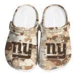 New York Giants Desert Camo Crocs Fashion forward
