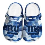 New York Giants Ocean Waves Crocs Fashion forward