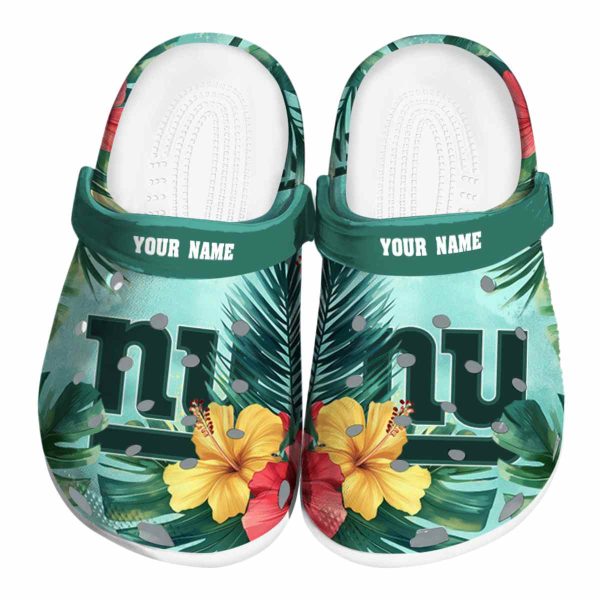 New York Giants Tropical Vibes Crocs Fashion forward