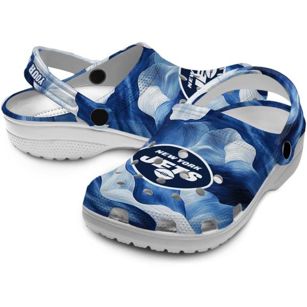 New York Jets Ocean Waves Crocs Premium grade