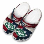 New York Jets Patriotic Stripes Crocs Fashion forward