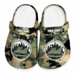 New York Mets Camouflage Craze Crocs Fashion forward