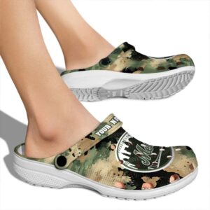 New York Mets Camouflage Craze Crocs New Arrival