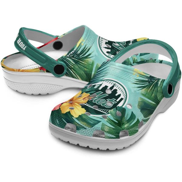 New York Mets Tropical Vibes Crocs Premium grade