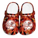 New York Yankees Autumn Leaves Crocs Fashion forward