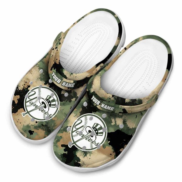 New York Yankees Camouflage Craze Crocs Top rated