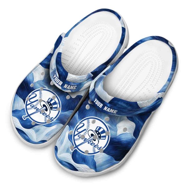 New York Yankees Ocean Waves Crocs Top rated