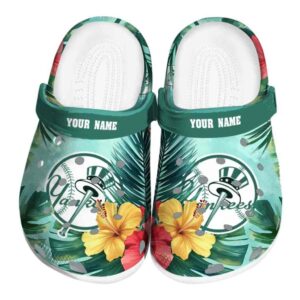 New York Yankees Tropical Vibes Crocs Fashion forward