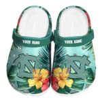 North Carolina Tar Heels Tropical Vibes Clog 1 North Carolina Tar Heels Tropical Vibes Crocs Fashion forward
