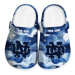 Notre Dame Fighting Irish Ocean Waves Crocs Fashion forward