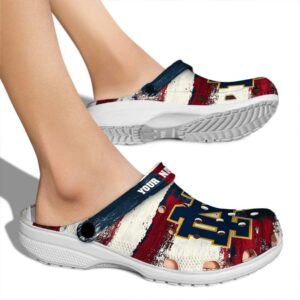 Notre Dame Fighting Irish Patriotic Stripes Crocs New Arrival