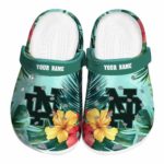 Notre Dame Fighting Irish Tropical Vibes Crocs Fashion forward