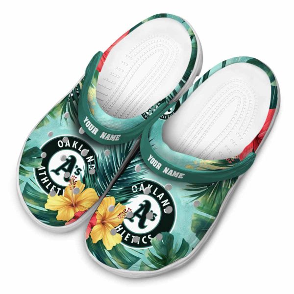 Oakland Athletics Tropical Vibes Crocs Top rated