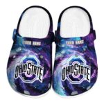Ohio State Buckeyes Galaxy Swirl Crocs Fashion forward