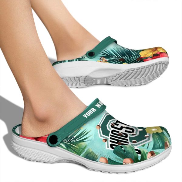 Ohio State Buckeyes Tropical Vibes Crocs New Arrival