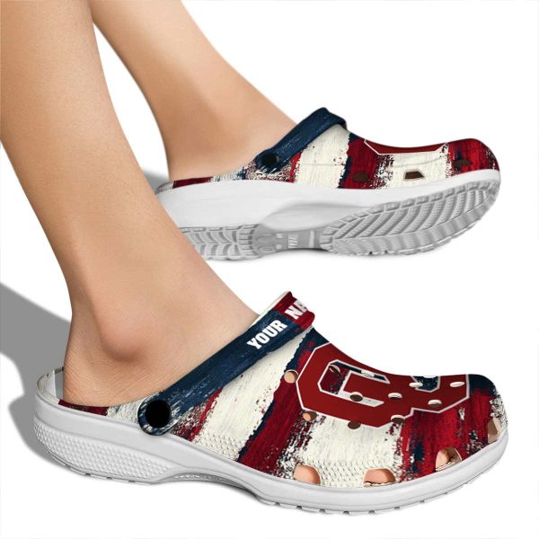 Oklahoma Sooners Patriotic Stripes Crocs New Arrival