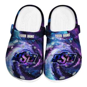 Oklahoma State Cowboys Galaxy Swirl Crocs Fashion forward