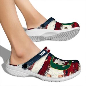Oregon Ducks Patriotic Stripes Crocs New Arrival