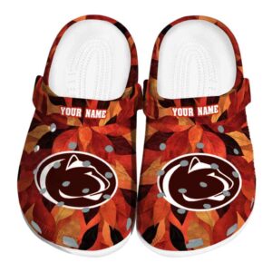 Penn State Nittany Lions Autumn Leaves Crocs Fashion forward