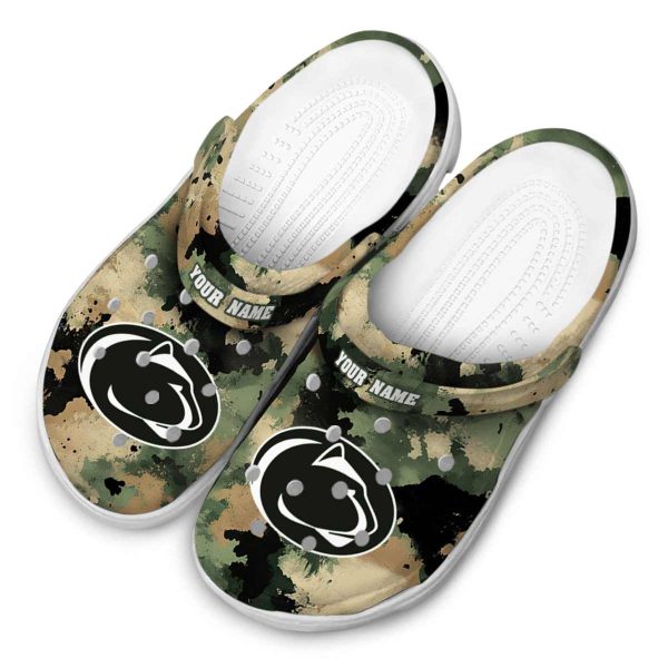 Penn State Nittany Lions Camouflage Craze Crocs Top rated