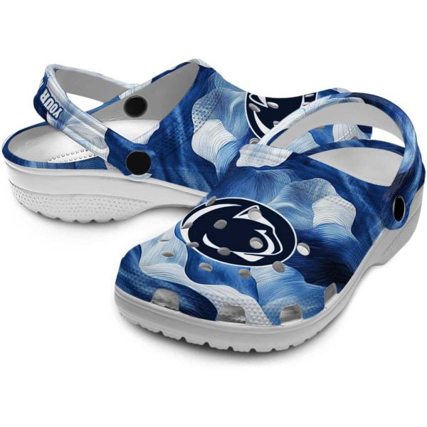 Penn State Nittany Lions Ocean Waves Crocs Premium grade