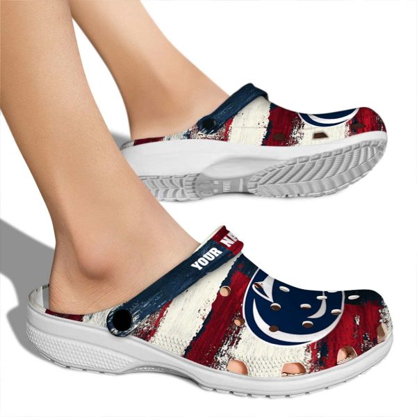 Penn State Nittany Lions Patriotic Stripes Crocs New Arrival