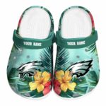 Philadelphia Eagles Tropical Vibes Crocs Fashion forward