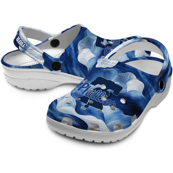 Philadelphia Phillies Ocean Waves Crocs Premium grade