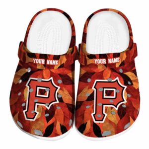 Pittsburgh Pirates Autumn Leaves Crocs Fashion forward