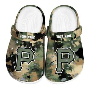 Pittsburgh Pirates Camouflage Craze Crocs Fashion forward