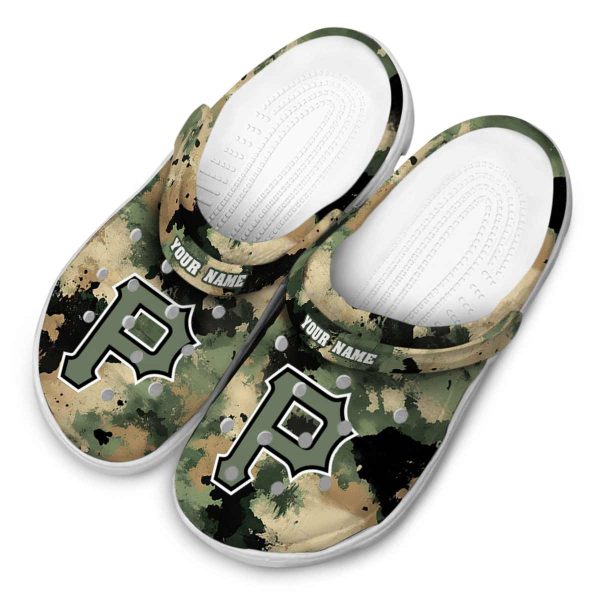 Pittsburgh Pirates Camouflage Craze Crocs Top rated