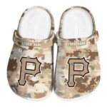 Pittsburgh Pirates Desert Camo Crocs Fashion forward