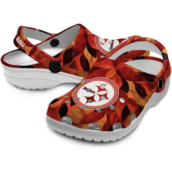 Pittsburgh Steelers Autumn Leaves Crocs Premium grade
