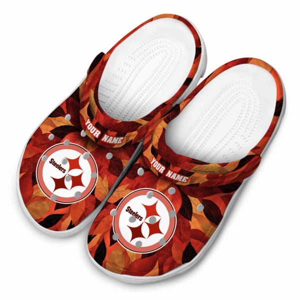 Pittsburgh Steelers Autumn Leaves Crocs Top rated
