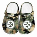 Pittsburgh Steelers Camouflage Craze Crocs Fashion forward