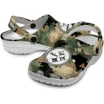 Pittsburgh Steelers Camouflage Craze Crocs Fashion forward