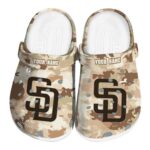 San Diego Padres Desert Camo Crocs Fashion forward