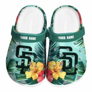 San Diego Padres Tropical Vibes Crocs Fashion forward