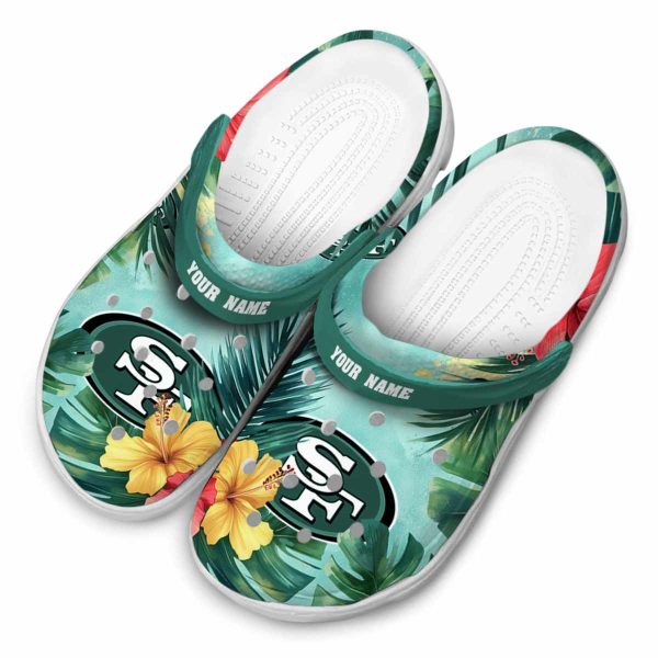 San Francisco 49ers Tropical Vibes Crocs Top rated