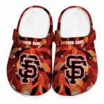 San Francisco Giants Autumn Leaves Crocs Fashion forward