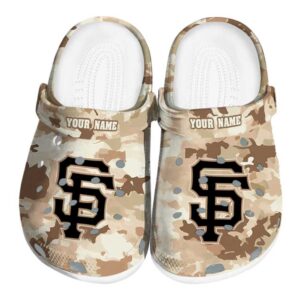 San Francisco Giants Desert Camo Crocs Fashion forward